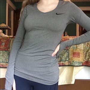 Nike pro dry-fit long sleeve shirt